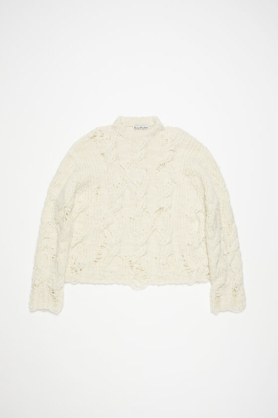 (image for) Tasty Distressed cable jumper